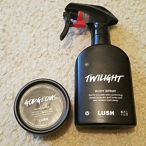 Gorgeous moisturiser/ Twilight body spray